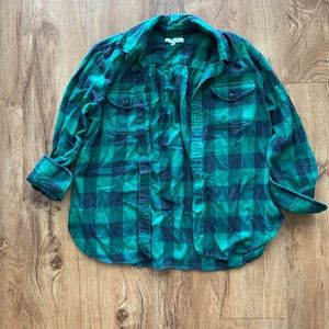 Gently Worn Madewell Plaid Button-Down